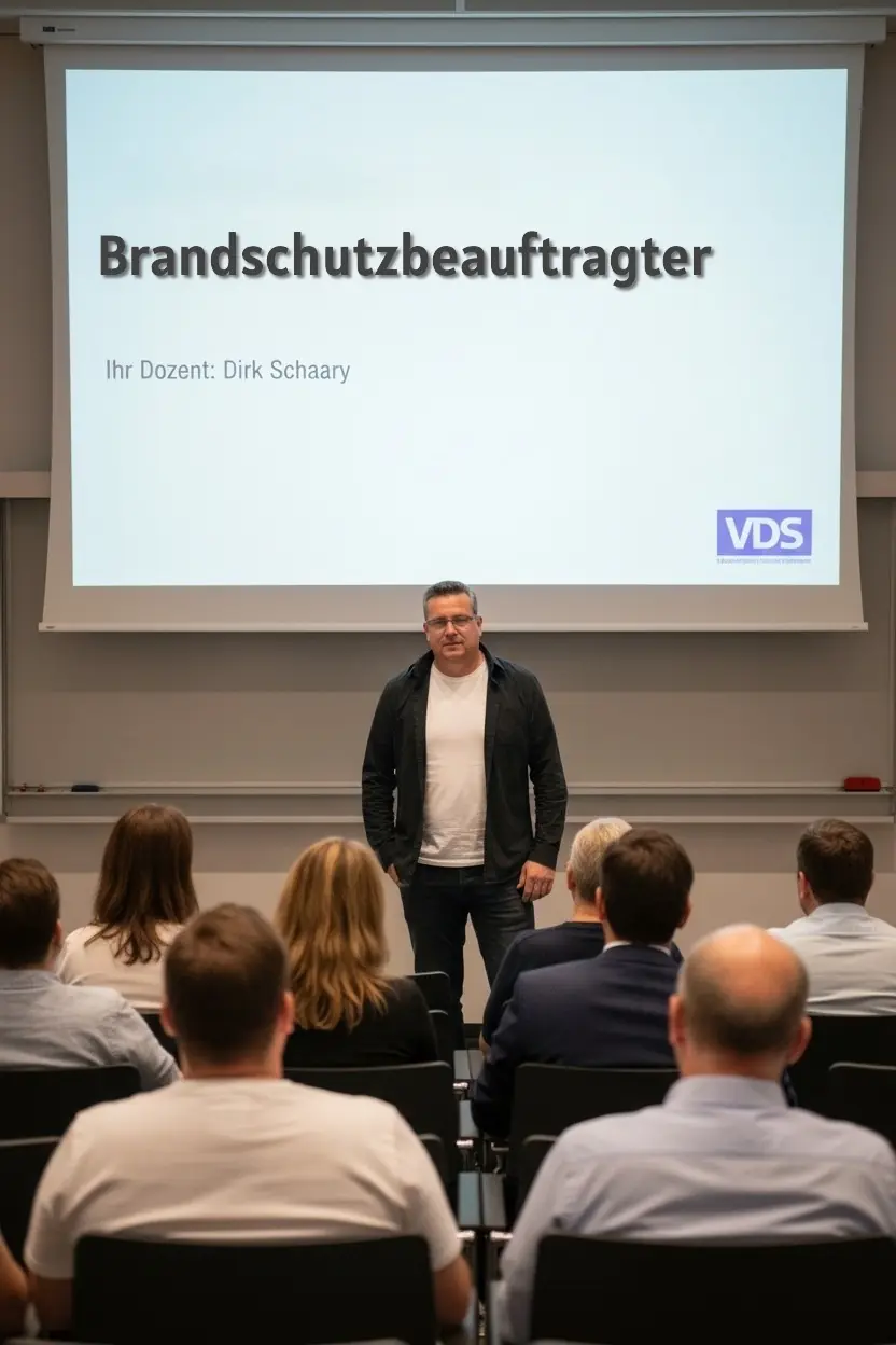 Seminarsituation zur Brandschutzbeauftragten-Ausbildung